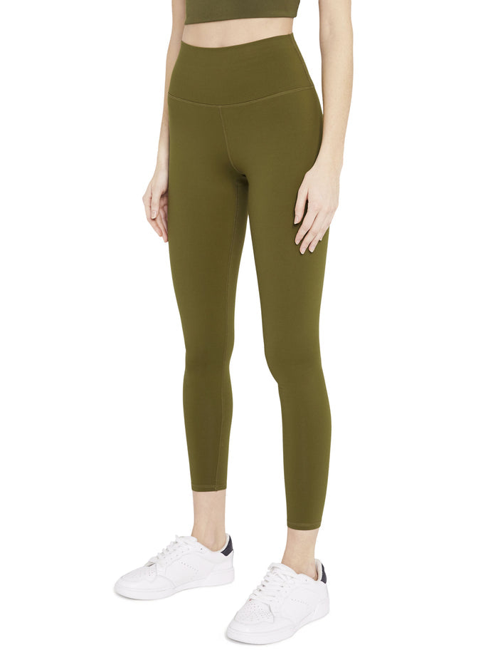 AARON HIGH WAISTED LEGGING - OLIVE