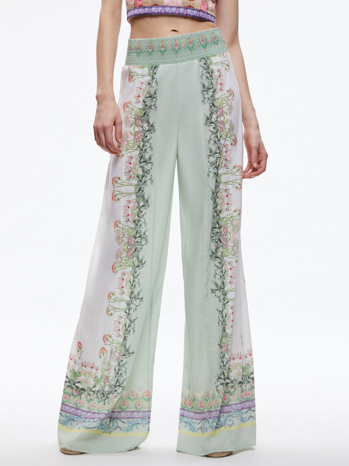 ALABAMA PALAZZO PANT - FLORAL FEST
