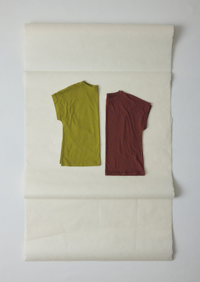Alda Cotton Easy Tee | Olive