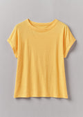 Alda Cotton Easy Tee | Papaya