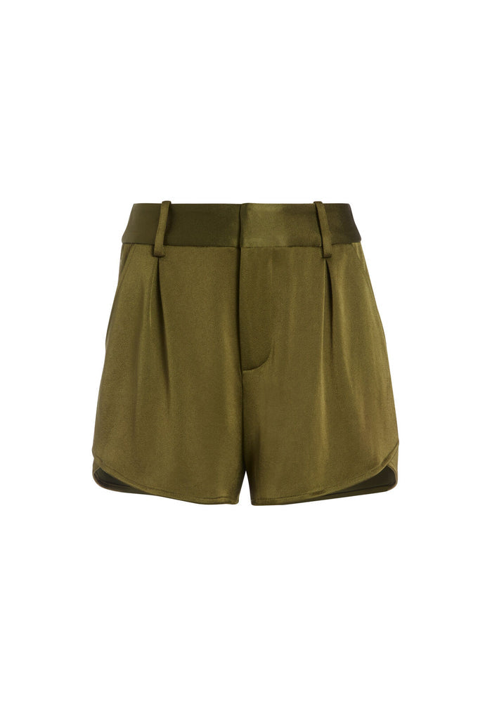 ALDEN HIGH WAISTED BUTTERFLY SHORT - OLIVE
