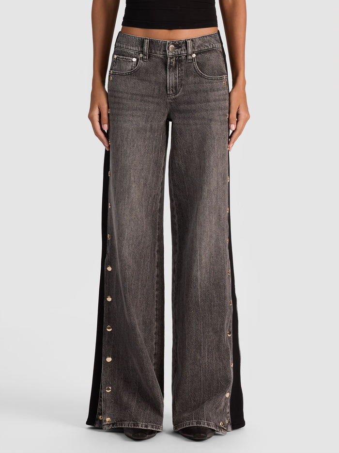 AMAZING SNAP JEAN - GEORGIA VINTAGE BLACK