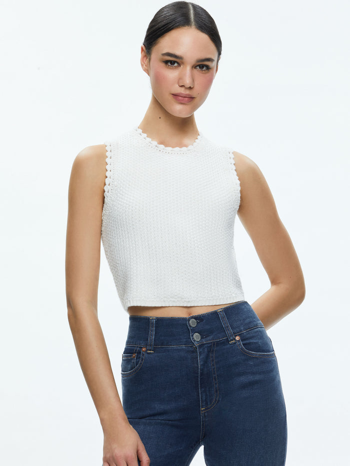 AMITY TANK - SOFT WHITE