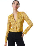 AMOS PAISLEY PRINT BLOUSE - ROME FLORAL TUSCANY