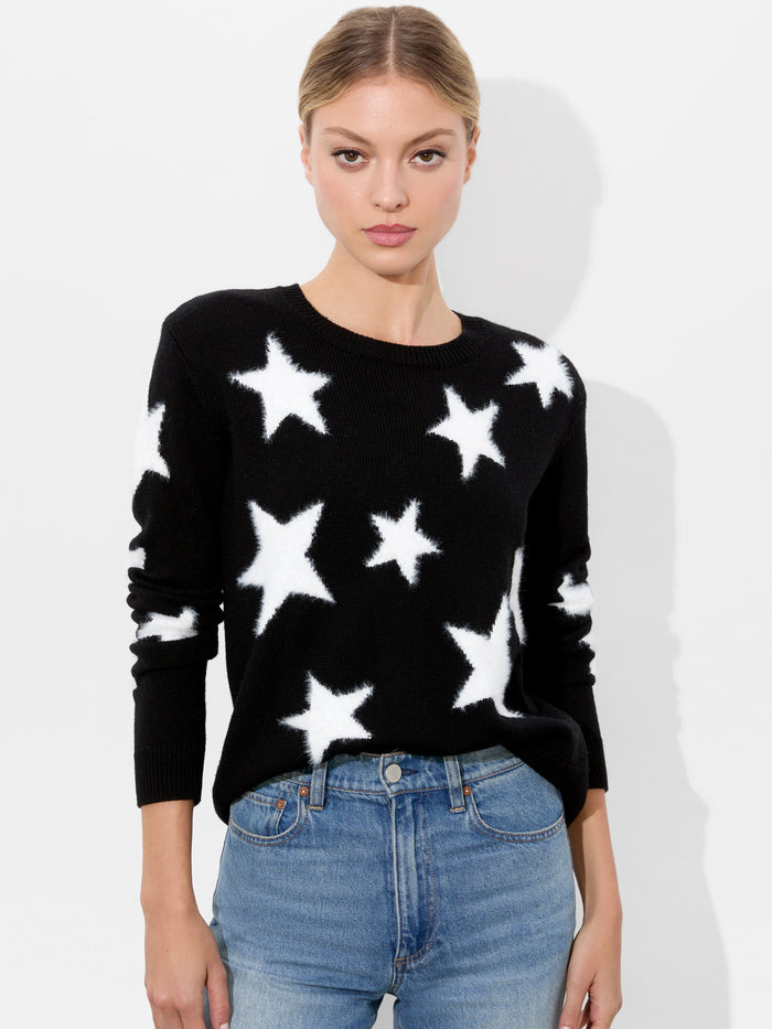 ANDORA PULLOVER - BLACK/SOFT WHITE
