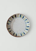Annabel Roberts Stoneware Pasta Plate | White/Cobalt/Green