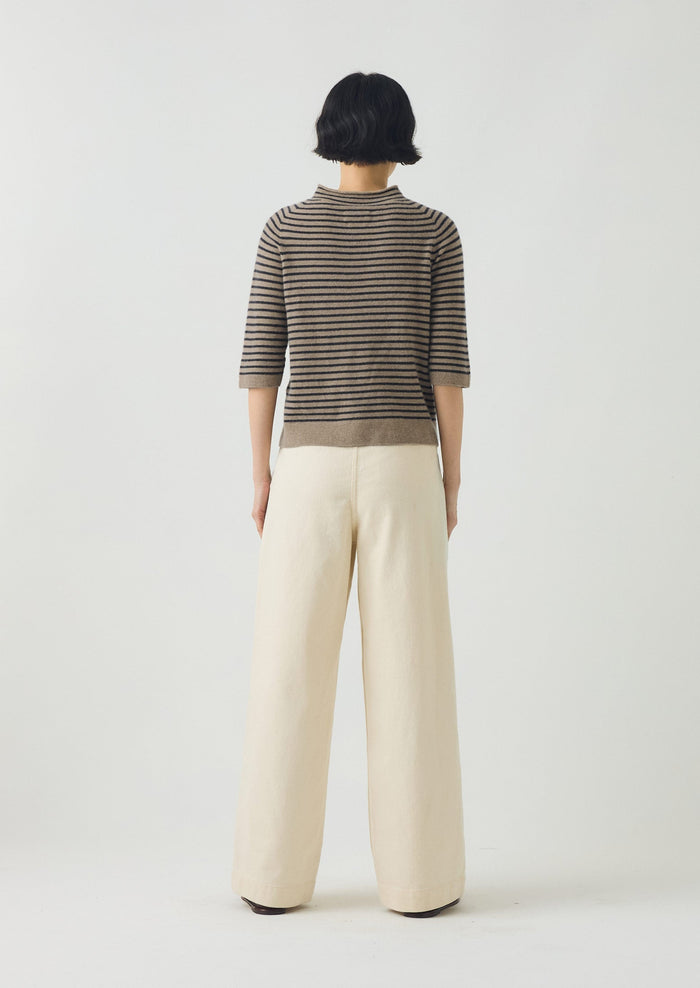 Annie Denim Full Length Jeans | Ecru