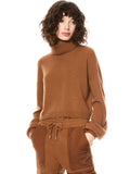 ANSLEY TURTLENECK CROPPED SWEATER