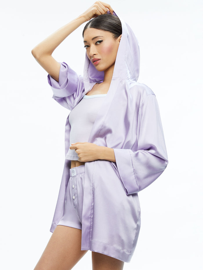 A+O X BIG FEELINGS BECCA ROBE - CALMING LAVENDER