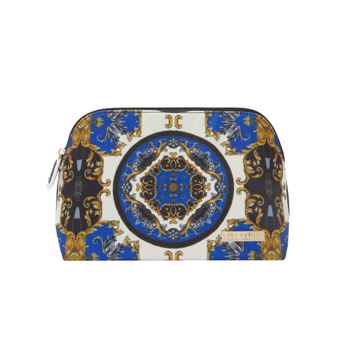 A+O X FABFITFUN PENCIL POUCH - REGAL ROMANCE SAPPHIRE