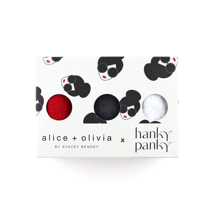 A+O X HANKY PANKY THONG SET - MULTI