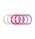 A+O X SLIP SILK SKINNY SCRUNCHIE SET - MULTI