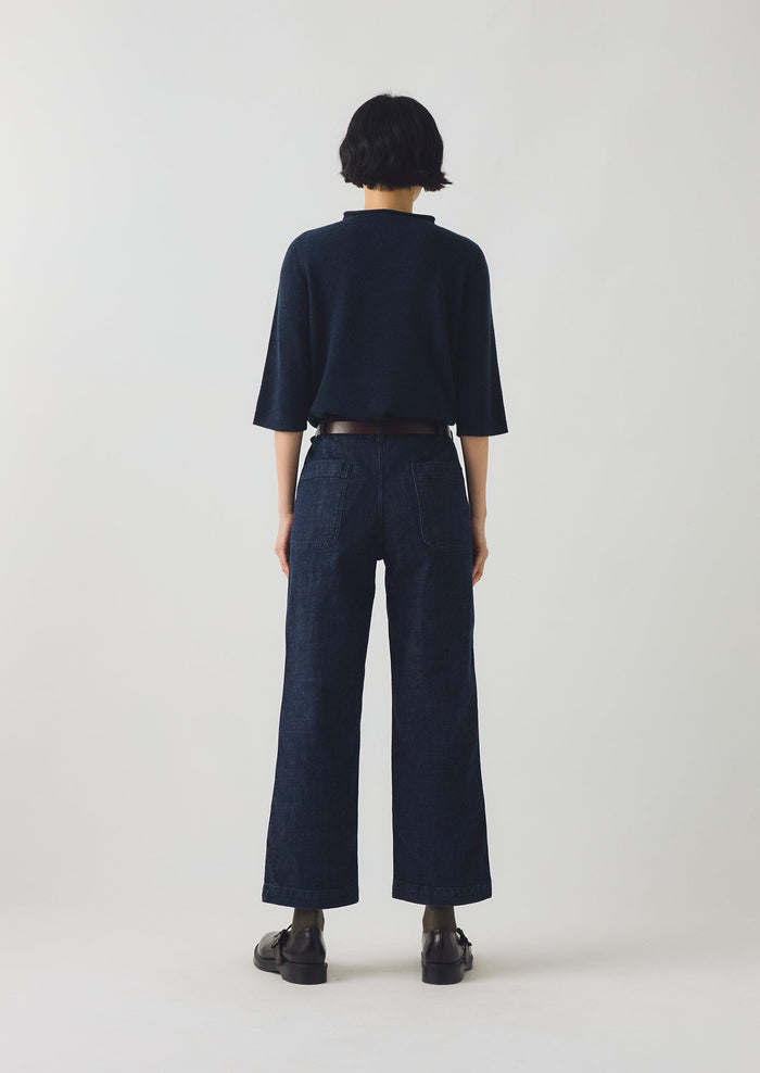 Ashley Cropped Jeans | Indigo