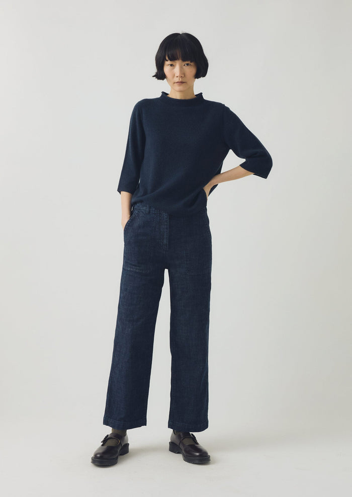 Ashley Cropped Jeans | Indigo
