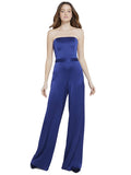 ATHENA BUSTIER JUMPSUIT - AZURE