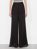 ATHENA PLEATED PANT - BLACK