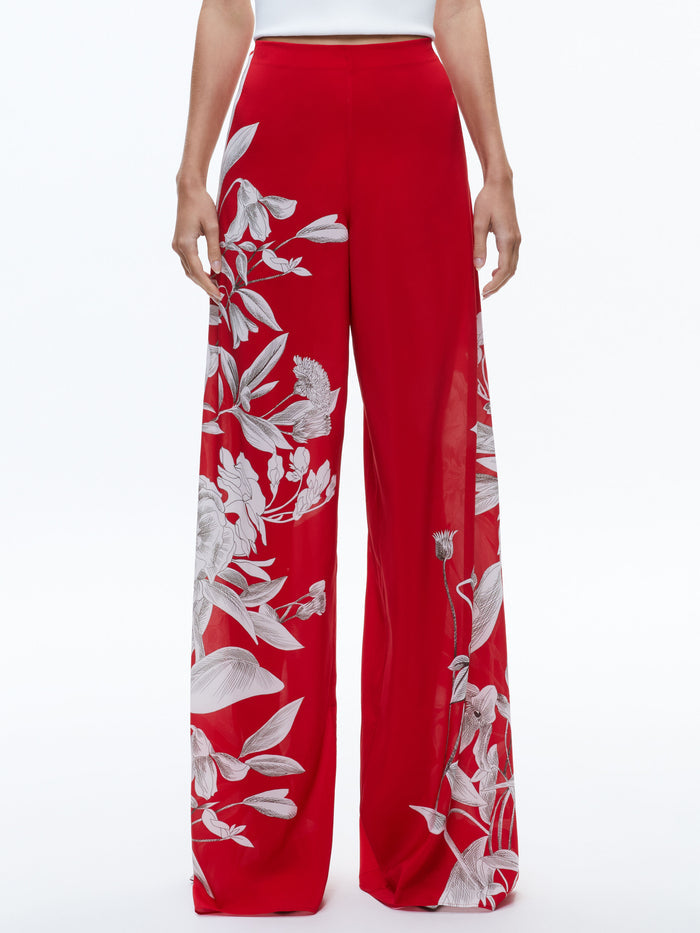 ATHENA WIDE LEG PANT - DRIFTING BY