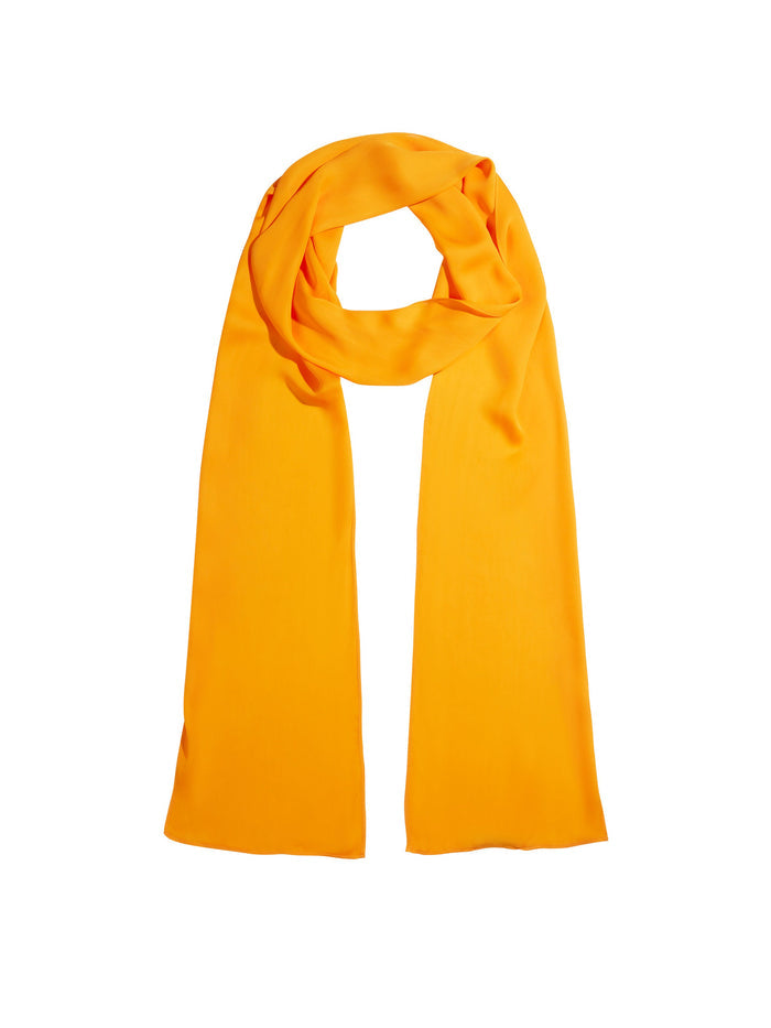 AURORA LONG SCARF - TANGERINE