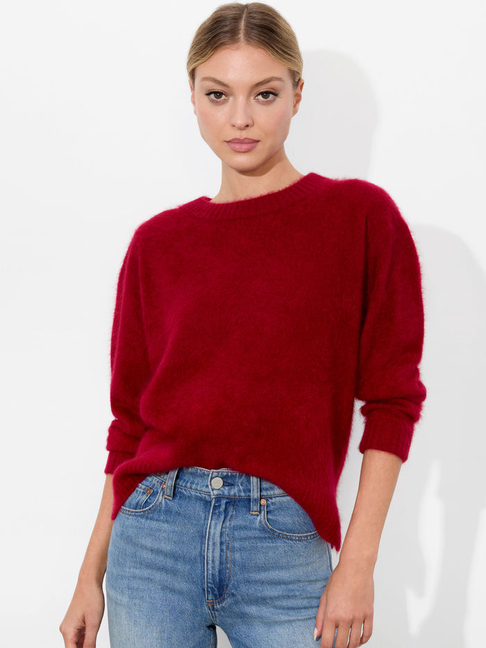 BARBRA PULLOVER - GARNET