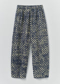 Batik Cook Check Pants | Provencal Blue