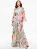 BENNET PLEATED WIDE LEG JUMPSUIT - DAWN FLORAL