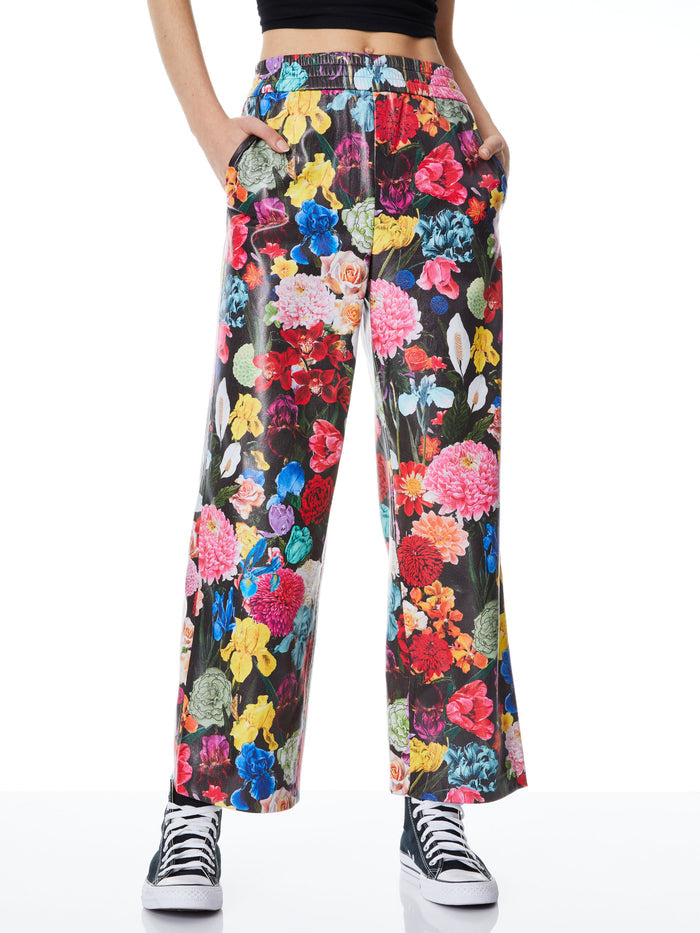 BENNY PULL UP PANT - BOTANICAL GARDEN