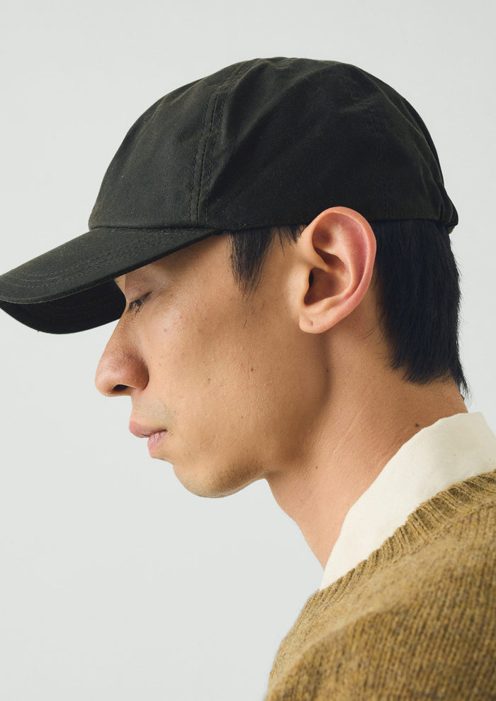 Beton Cire Wax Cotton Cap | Olive