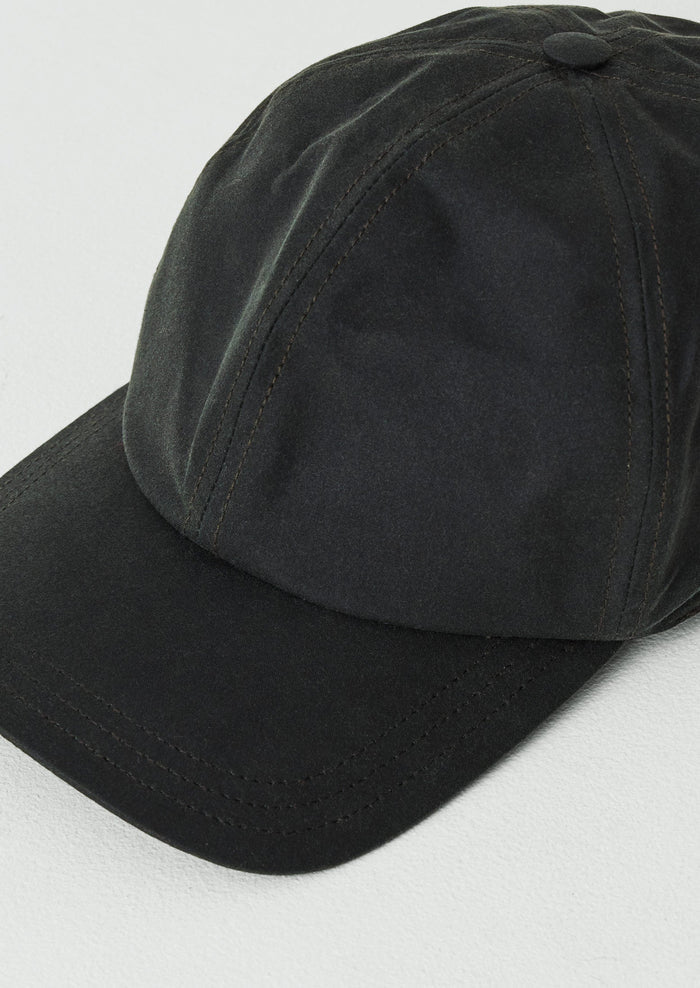 Beton Cire Wax Cotton Cap | Olive