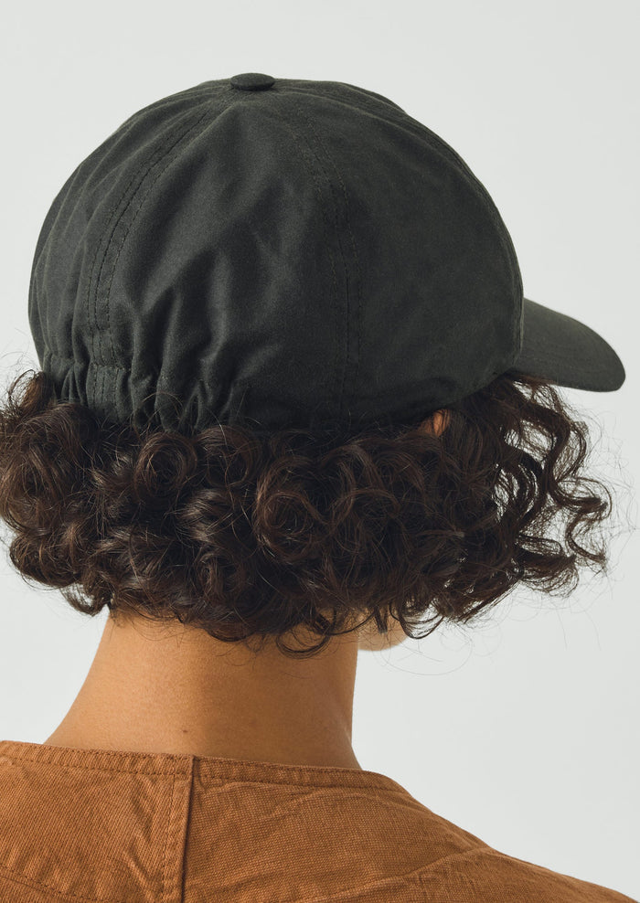 Beton Cire Wax Cotton Cap | Olive