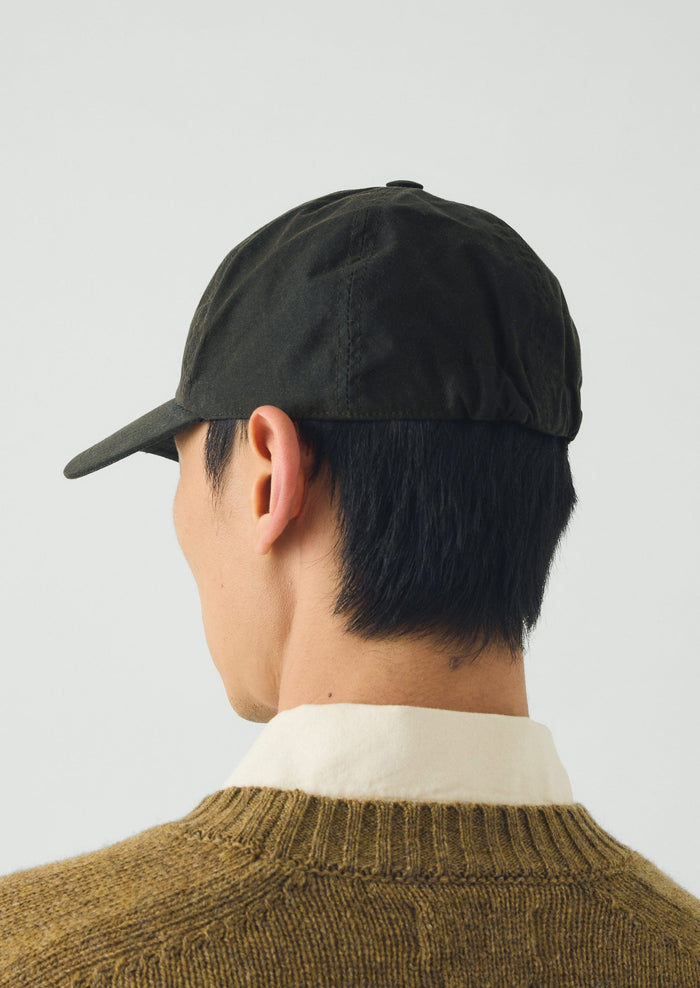 Beton Cire Wax Cotton Cap | Olive