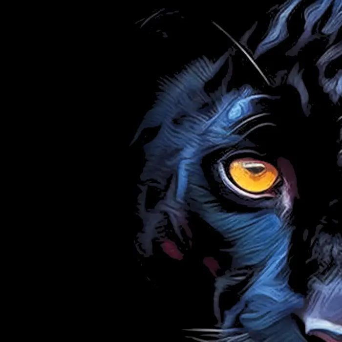 Black Panther Animal T-Shirt Chadwick Forever Tribute Tee Cotton Menswear