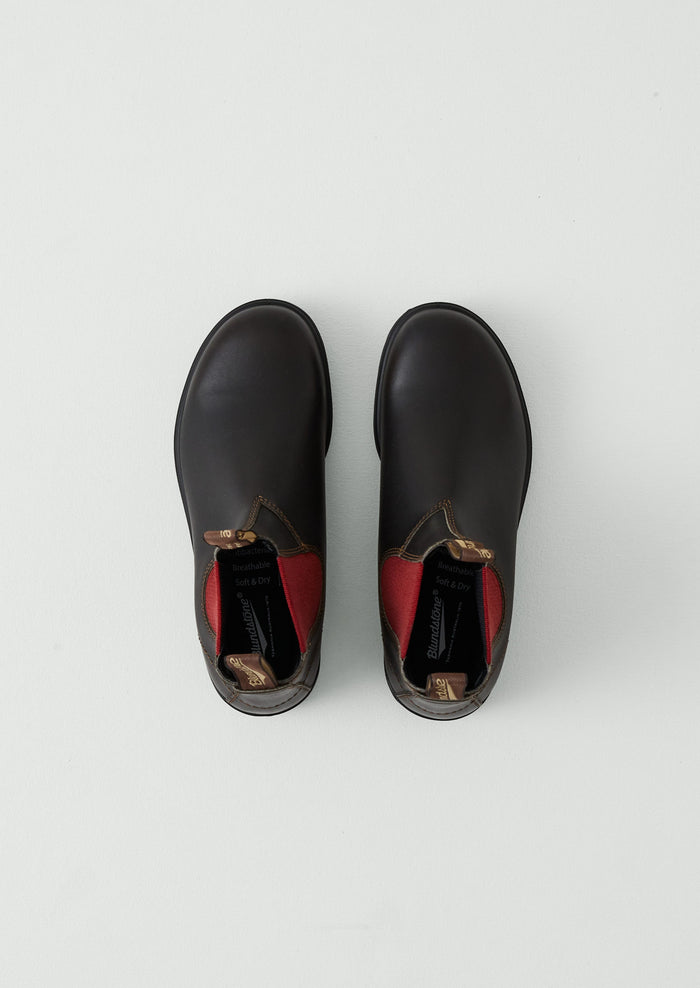 Blundstone Originals Leather Chelsea Boots | Brown/Crimson