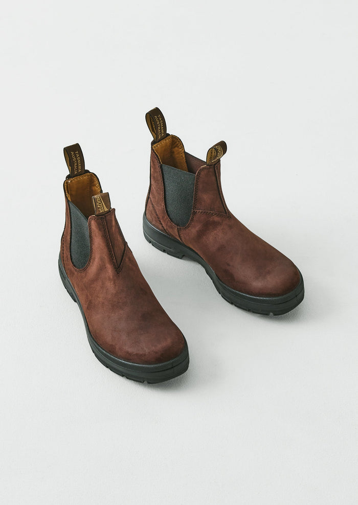 Blundstone Terrain Nubuck Chelsea Boots | Burnt Sienna