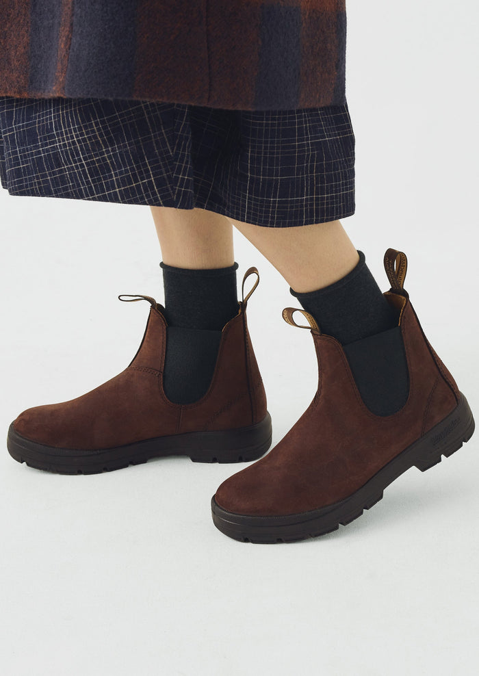 Blundstone Terrain Nubuck Chelsea Boots | Burnt Sienna