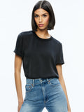 BRADEN RELAXED TEE - BLACK