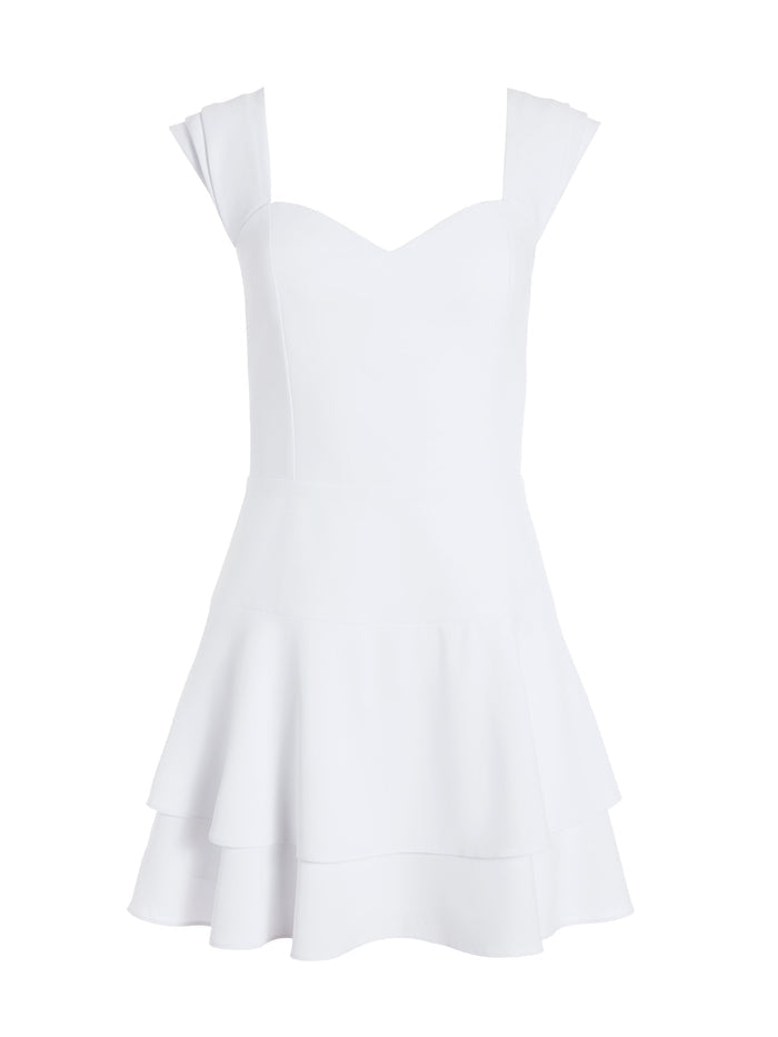 BRINDA RUFFLE MINI DRESS
