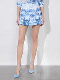 CARTER PLEATED MINI SKIRT - CHATEAU