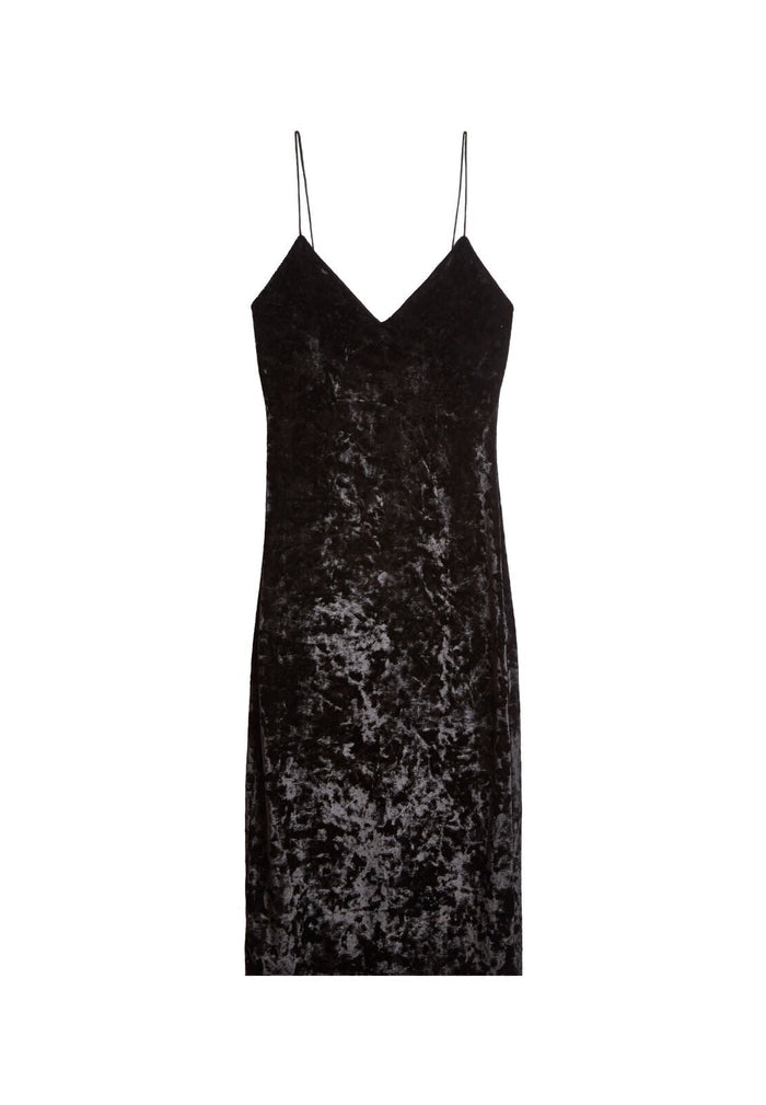 CATE KNEE LENGTH FTD TANK DS - BLACK
