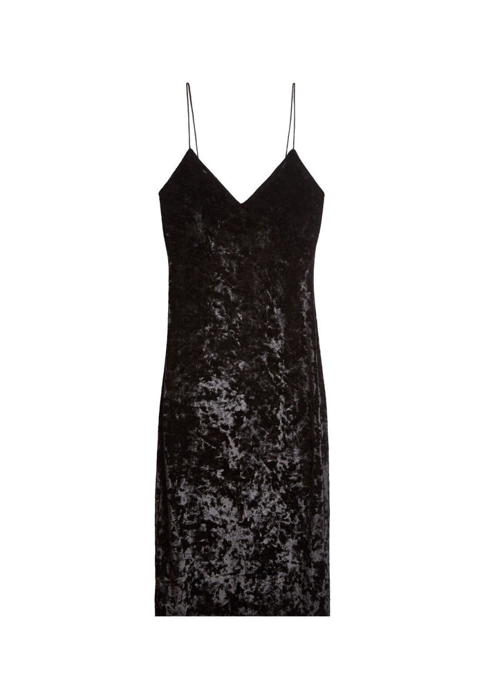 CATE KNEE LENGTH FTD TANK DS - BLACK