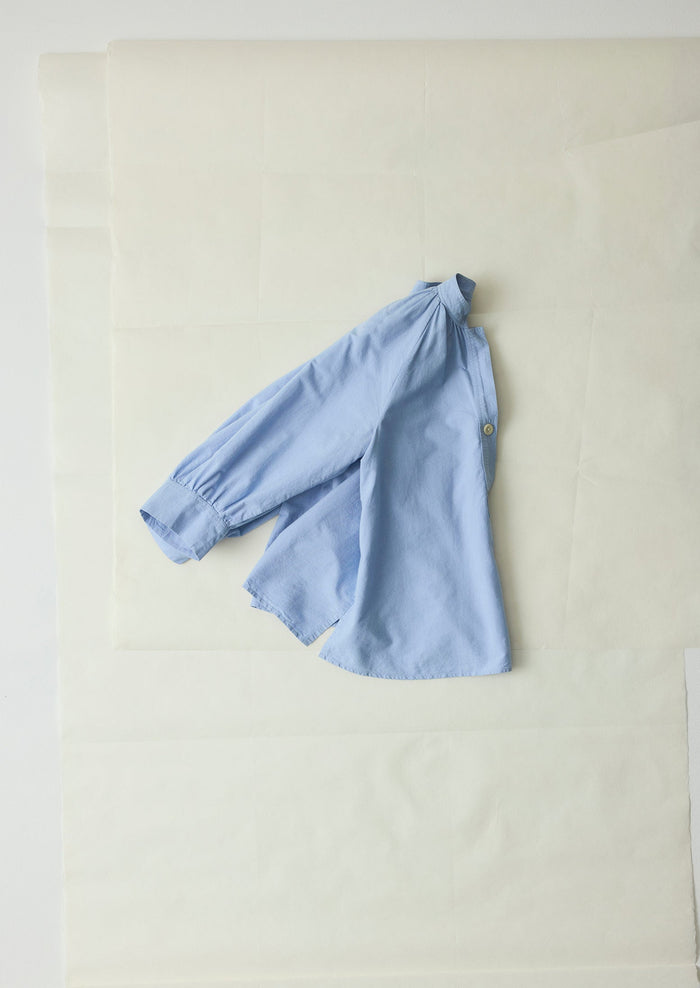 Catrin Cotton Oxford Easy Shirt | Chambray