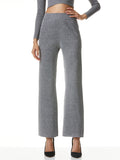 CHARLIZE WIDLEG MTLC SWTR PAN - SILVER METALLIC