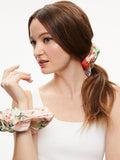 CHER LARGE SCRUNCHIE - DAWN FLORAL
