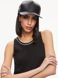 CHERISE TRUCKER HAT - BLACK