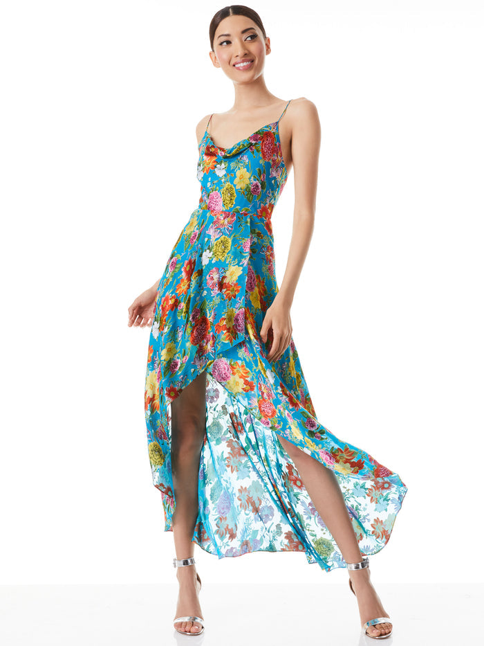 CHRISTINA HIGH LOW DRESS - SUMMER BLISS