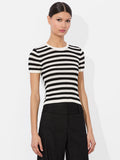 CIARA PULLOVER - SOFT WHITE/BLACK