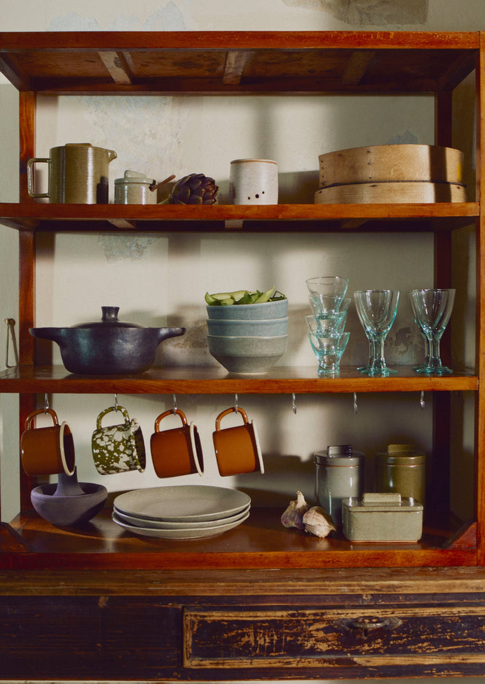 Cisco And The Sun Stoneware Storage Jar | Dove