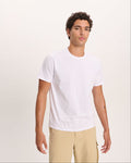 Classic Jersey Crew Neck Tee - White