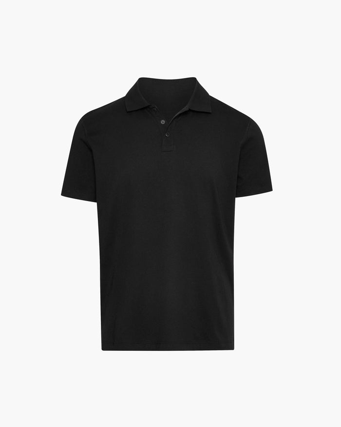 Classic Jersey Polo - Black
