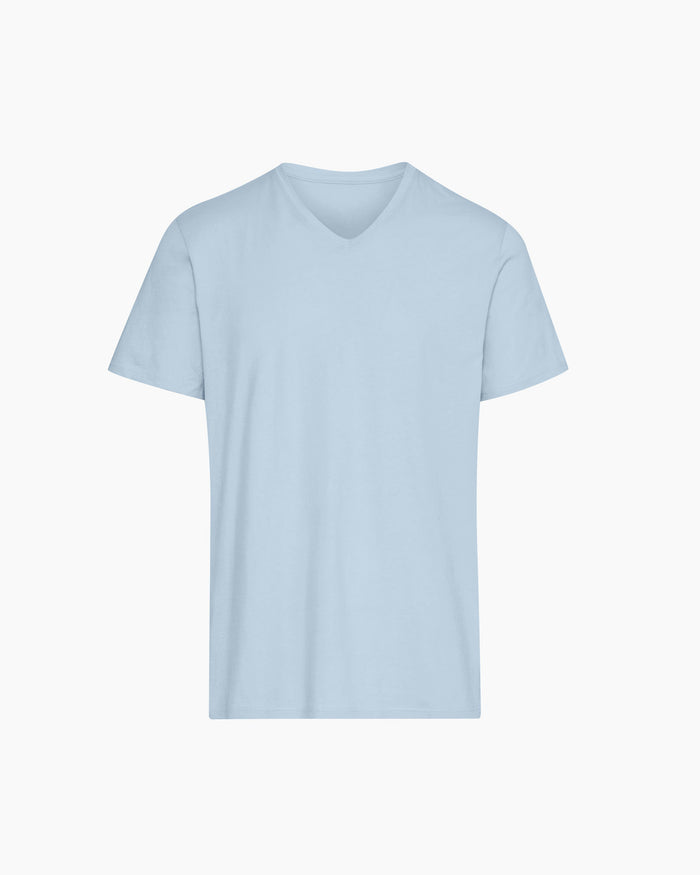 Classic Jersey V-Neck Tee - Blue