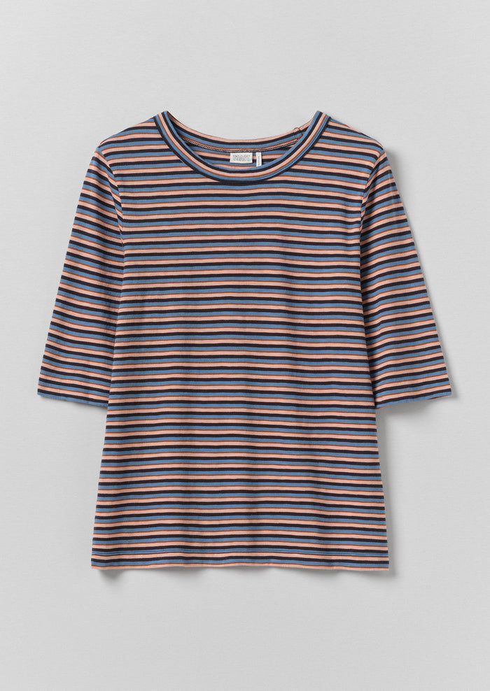 Cleo Cotton Stripe Tee | Multi